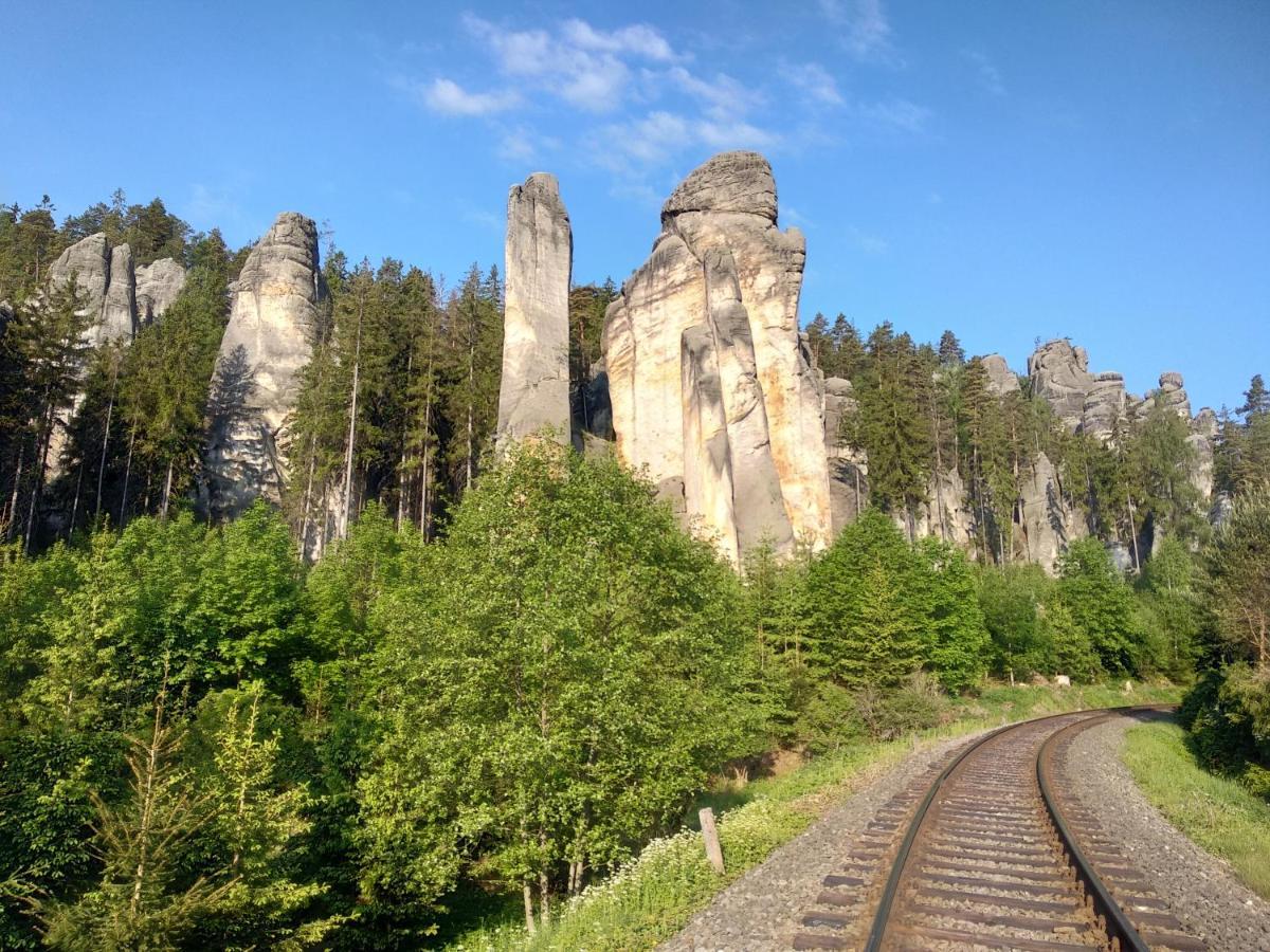 Apartmány Adršpach u Kozárů Teplice nad Metují Exterior foto